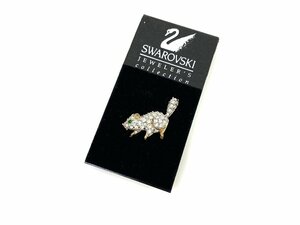  Swarovski SWAROVSKI мелкие животные животное брошь булавка брошь crystal × Gold цвет YAS-8921T
