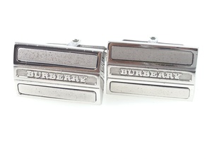  Burberry BURBERRY квадратное запонки кафф links серебряный 925 YMA-699