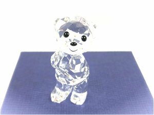  прекрасный товар Swarovski SWAROVSKI crystal медведь Chris Bear лента произведение искусства украшение YZ-428