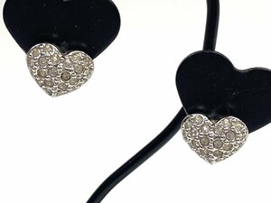  Swarovski SWAROVSKI Heart pave серьги ширина 1cm серебряный цвет YAS-11345