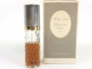 希少　クリスチャン・ディオール　Christian Dior　ミスディオール　Miss Dior　パルファム　スプレー　23ml　残量：6割　YK-3028