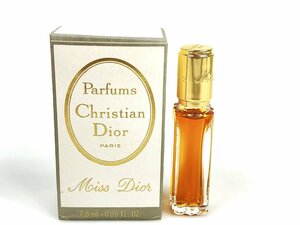 満量　クリスチャン・ディオール　Christian Dior　Miss Dior　ミスディオール　パルファム　ボトル　7.5ml　YK-7012