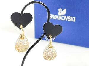  Swarovski SWAROVSKI.... стразы серьги Gold цвет YAS-5266