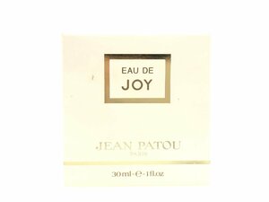 未使用　フィルム未開封　 ジャンパトゥ　JEAN PATOU　EAU DE JOY　オーデジョイ　オードトワレ　ボトル　30ml　YK-4706