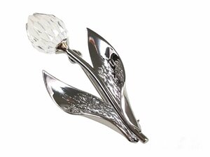 Swarovski SWAROVSKI тюльпан брошь серебряный цвет × crystal YAS-11295