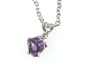  Anna Sui Anna Sui purple Stone necklace silver 925 YAS-4769