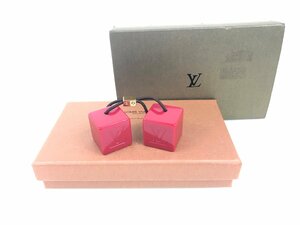  Louis * Vuitton Louis Vuitton Logo Cube резинка для волос аксессуары для волос красный цвет YAS-6118