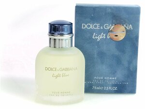  full amount Dolce & Gabbana DOLCE & GABBANA light blue light blue pool Homme o-doto crack spray 75ml YK-5933