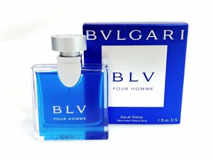  unused BVLGARY BVGARI BLV POUR HOMME blue pool Homme o-doto crack spray 30ml YK-5972