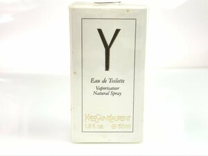 未使用　フィルム未開封　イヴ・サンローラン　YSL　イグレック　【Y】　オードトワレ　スプレー　50ml　YK-5658