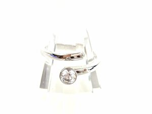  прекрасный товар Swarovski SWAROVSKI 1P crystal LAP кольцо кольцо размер печать 58/ полный размер 16~17 номер серебряный цвет YAS-5966