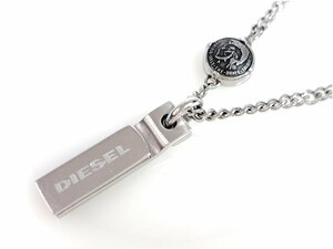 ディーゼル　DIESEL　ONLY THE BRAVE　オンリー ザ ブレイブ　プレート　ネックレス　ペンダント　STELL　メンズ　レディース　YAS-10831