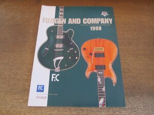 2406MK●ギター＆ベースカタログ「フジゲン FUJIGEN AND COMPANY 1998」1998●グランフィールド/マスターフィールド/アッシュフィールド/他