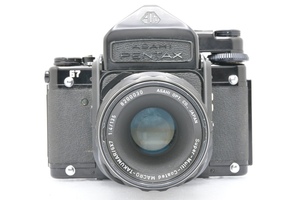 PENTAX 67 TTLファインダー + Super-Multi-Coated MACRO-TAKUMAR/6X7 135mm F4 ペンタックス 中判カメラ