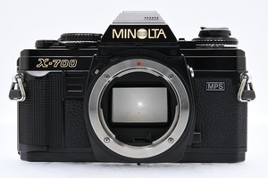 MINOLTA ミノルタ X-700 後期 ブラック ボディ フィルムカメラ MF一眼レフ ■24979