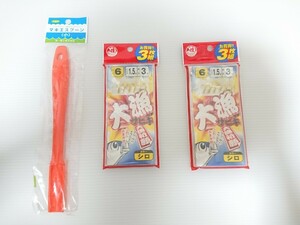 アジサビキ サビキ仕掛け3枚入り2パック+第一精工マキエスプーン （アジ釣り、波止/堤防釣り）アジ・サバ・イワシなど