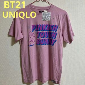 BTS BT21 ユニクロ コラボ　Tシャツ 男女兼用 新品・タグ付 COOKY メンズXS レディースS〜M