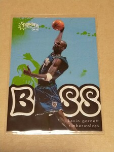 NBA　カード　1998-99 SkyBox Thunder Boss　#4 B - Kevin Garnett