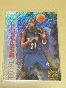 NBA　カード　1997-98 SkyBox Z-Force　Total Impact　 #3 TI Kevin Garnett