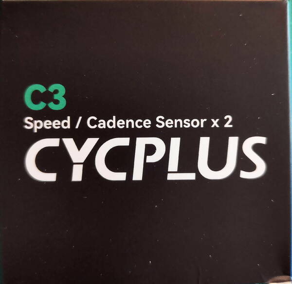 CYCPLUS ケイデンスセンサー スピードセンサー ANT +＆ Bluetooth 4.0対応 (ブラック 2PC)