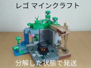 情景パーツのみ　レゴ マインクラフト 21189 スケルトンの洞窟　LEGO 鍾乳洞