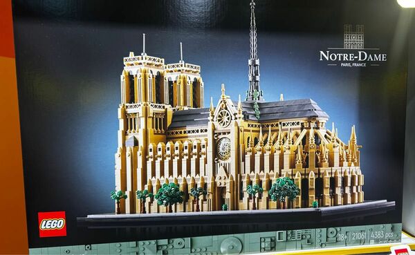レゴ LEGO アーキテクチャー ノートルダム大聖堂 21061 新品 未開封 正規品