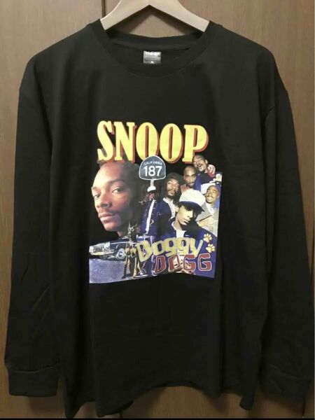 Snoop Dogg スヌープドック ロングスリーブ ラップTシャツ 90s ヒップホップ ラッパー 