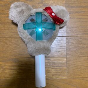 TXT カバーのみ ペンライトカバー クマ グレージュ ボムギュ 未使用 くま MOA棒