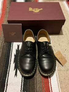  Britain made Dr Martens 1461 3 hole black Dr. Martens UK6 MADE IN ENGLAND 25cm box equipped beautiful goods 