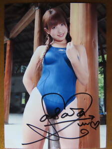  digital publish DVD privilege![. root . orchid .. swimsuit autographed life photograph L size 2] beautiful goods!