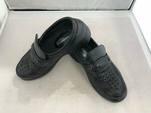 [nettunno]ne two no мужской сетка прогулочные туфли черный 25cmEEEE SY02-EU3