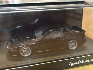  бесплатная доставка!ig-model (0558) 1/43 Mazda Savanna RX-7 (FC3S) Black