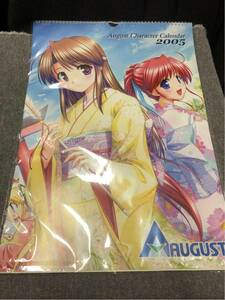 August character Calender 2005 オーガスタ characterカレンダー2005