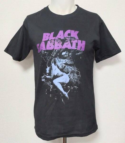 送料無料　【Mサイズ】ブラック・サバス　Tシャツ　半袖　ロックバンド　BLACK SABATH　ファンスマ