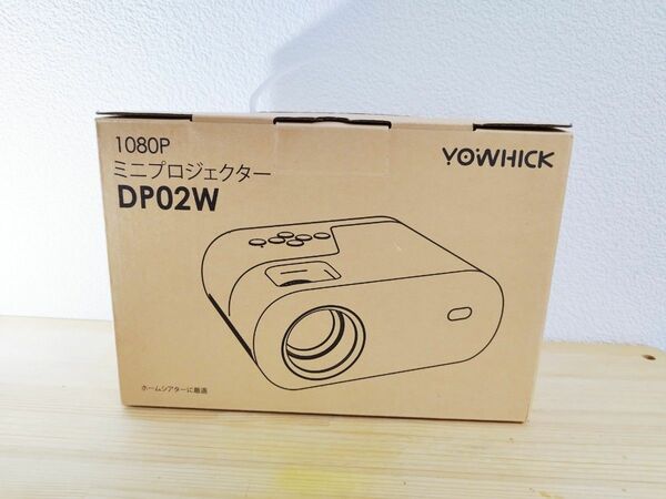 ★YOWHICK超小型プロジェクターDP02W 13000LM 1080P解像度