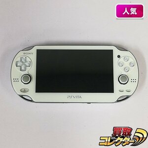 gA826a [動作未確認] PSVITA 本体のみ PCH-1000 クリスタル ホワイト PlayStation Vita | ゲーム X