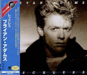 ■ ブライアン・アダムス ( Bryan Adams ) 全世界1000万枚以上のセールスを記録のモンスターアルバム [ レックレス ] 新品CD 送料サービス