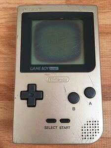 ★送料370円★任天堂ゲームボーイポケット ゴールド ジャンク Nintendo GAMEBOY pocket 