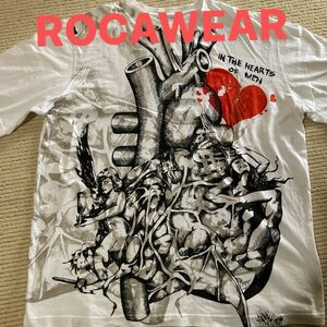 ROCAWEAR ロカウェア Tシャツ ブラック XXL ヒップホップ HIP HOP B系 B-BOY ギャング