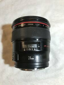 キャノンCanon EF24mm F1.4L II USMレンズ　実用品