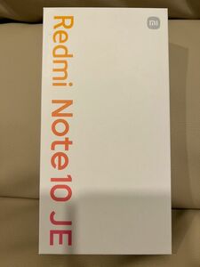 【新品　未開封】Redmi Note 10 JE XIG02 クロームシルバー　SIMフリー　残債なし　新品未使用