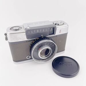 OLYMPUS オリンパス PEN-EE 157930 コンパクトカメラ フィルムカメラ 22.5mm SL393C (UV) シルバー 昭和レトロ (k6004-n163)