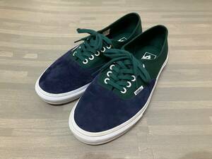 2023aw VANS PROPS STORE V44CF PS AUTHENTIC NAVY/GREEN US10 プロップスストア