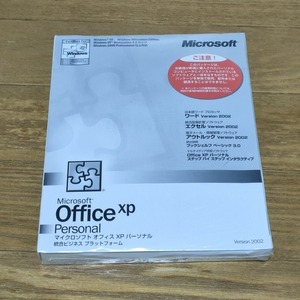 【未使用】Microsoft Office XP Personal CD-ROM