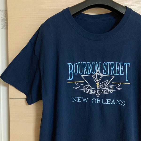 ビンテージ 刺繍ロゴ New Orleans スーベニア Tシャツ