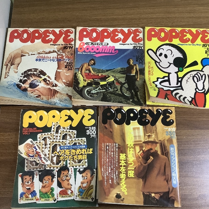Yahoo!オークション -「popeye 1980」(本、雑誌) の落札相場 Yahoo!オークション -「popeye 1980」(本、雑誌) の落札相場