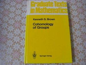  математика иностранная книга Cohomology of groups :Kenneth S. Brownkenes Brown группа. ko ho moroji-J70