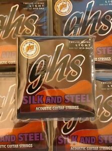 GHS 600 12-String Silk and Steel LIGHT 010-042 12弦アコースティックギター弦