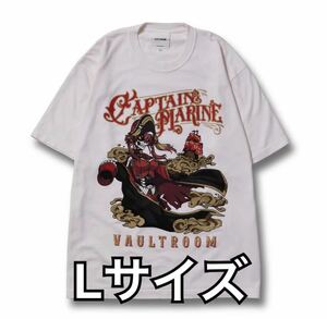 CAPTAIN MARINE TEE / OFF WHITE Lサイズ vaultroom ボルトルーム　宝鐘マリン ホロライブ Tシャツ