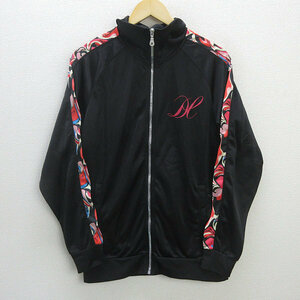 D■ドレスキャンプ/DRESS CAMP ラグラン ジャージジャケット JKT【L】/MENS/48【中古】